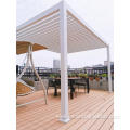 aluminium slatted roof gazebo Sun Shade Patio Pergola